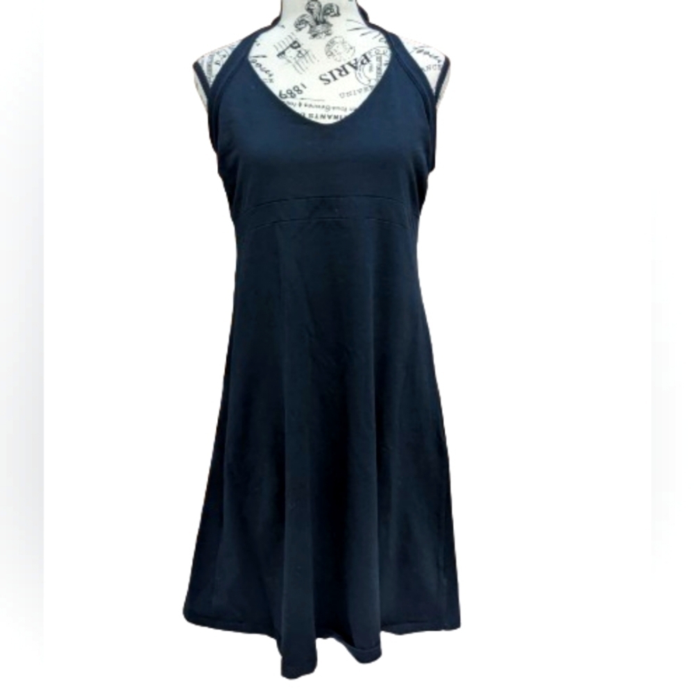Patagonia black halter dress size L